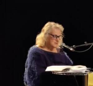 Sylvie Braibant - Lecture d’un extrait des Dissemblables au Salon du livre de Chalette-sur-Loing, 2023,